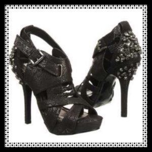 Not rated black heels